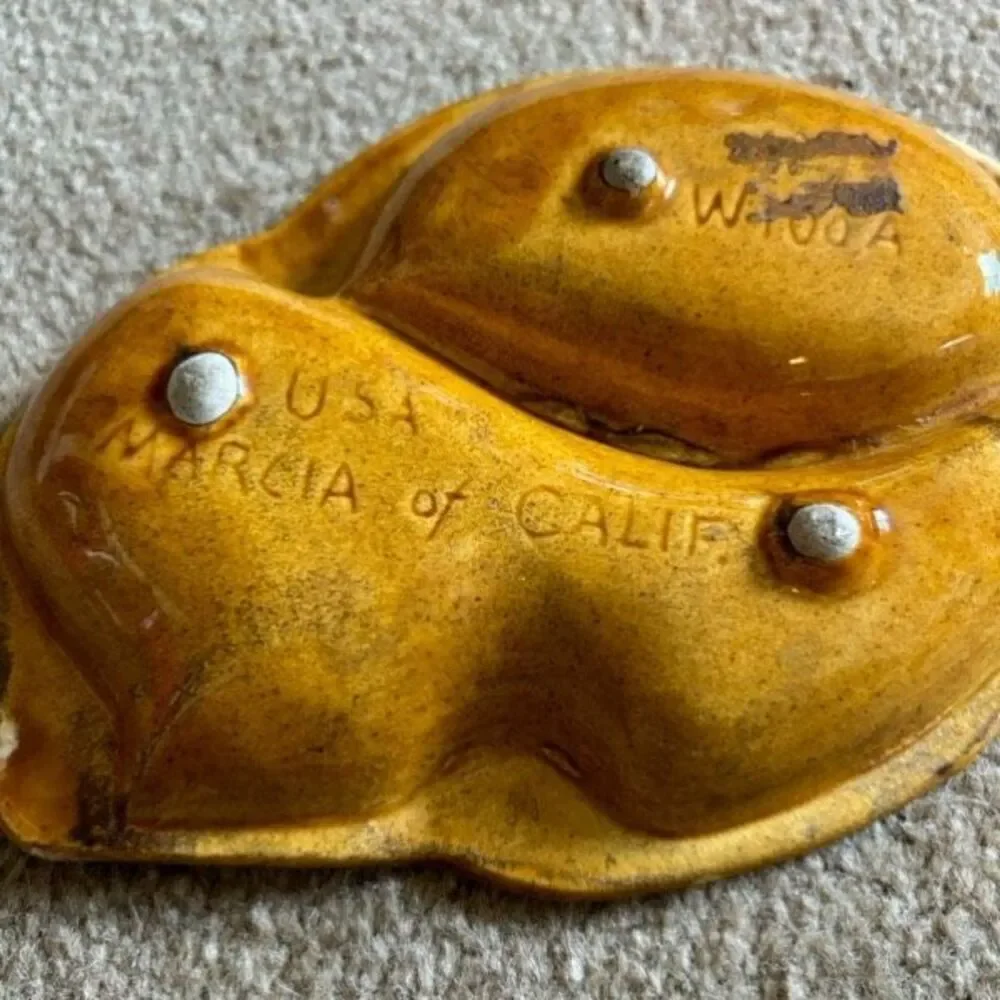 Marcia Of California Vintage USA Ceramic Ashtray